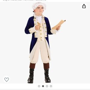 Alexander Hamilton kids costume